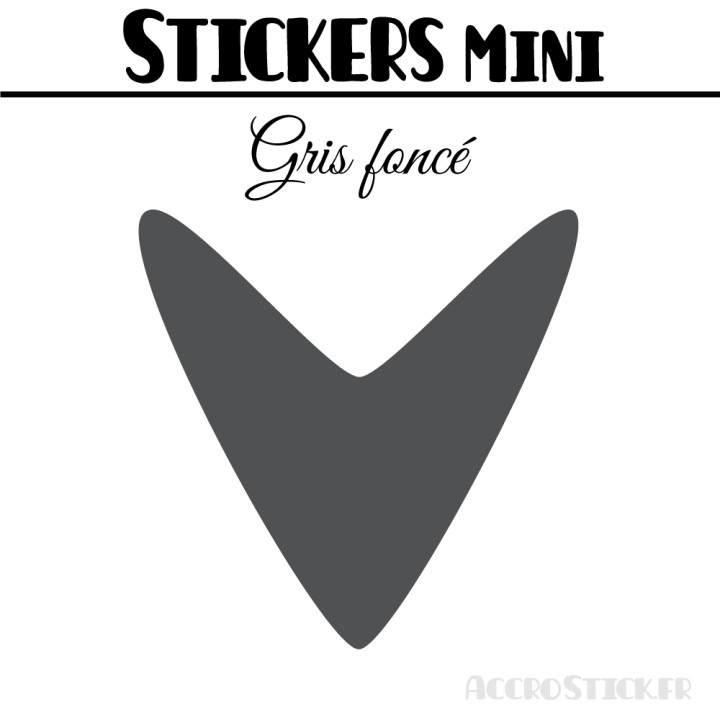 144 Flèches 2 cm - Stickers mini gommettes