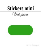 24 Etiquettes 7 cm - Stickers mini gommettes