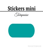 24 Etiquettes 5 cm - Stickers mini gommettes