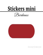 24 Etiquettes 5 cm - Stickers mini gommettes