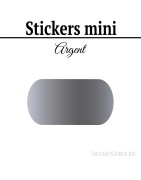 16 Etiquettes 7 cm - Stickers mini gommettes