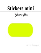 16 Etiquettes 7 cm - Stickers mini gommettes