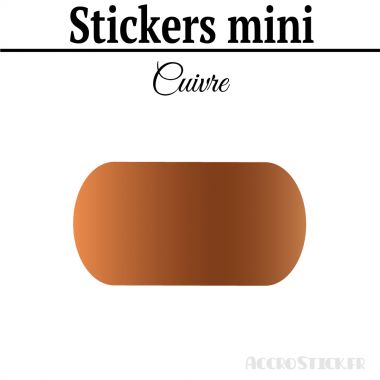 8 Etiquettes 8 cm - Stickers mini gommettes