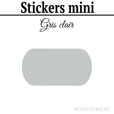8 Etiquettes 8 cm - Stickers mini gommettes
