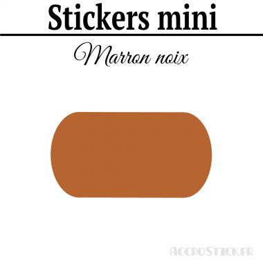 8 Etiquettes 8 cm - Stickers mini gommettes