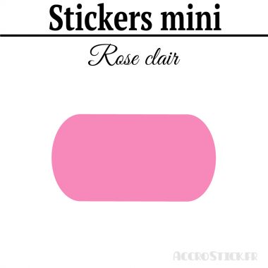 8 Etiquettes 8 cm - Stickers mini gommettes