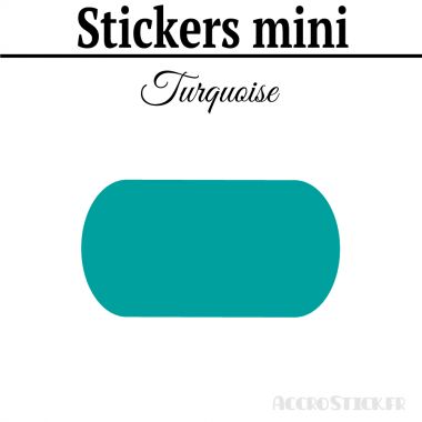 8 Etiquettes 8 cm - Stickers mini gommettes