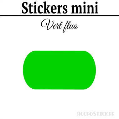 8 Etiquettes 8 cm - Stickers mini gommettes