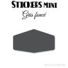 40 Etiquettes 4 cm - Stickers étiquettes gommettes