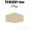 24 Etiquettes 5 cm - Stickers étiquettes gommettes