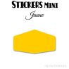 24 Etiquettes 5 cm - Stickers étiquettes gommettes