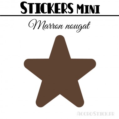 256  Etoiles 1,4 cm - Stickers mini gommettes