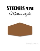 24 Etiquettes 6 cm - Stickers étiquettes gommettes