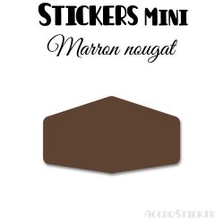 16 Etiquettes 7 cm - Stickers étiquettes gommettes