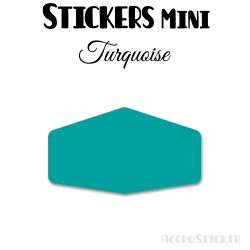 16 Etiquettes 7 cm - Stickers étiquettes gommettes