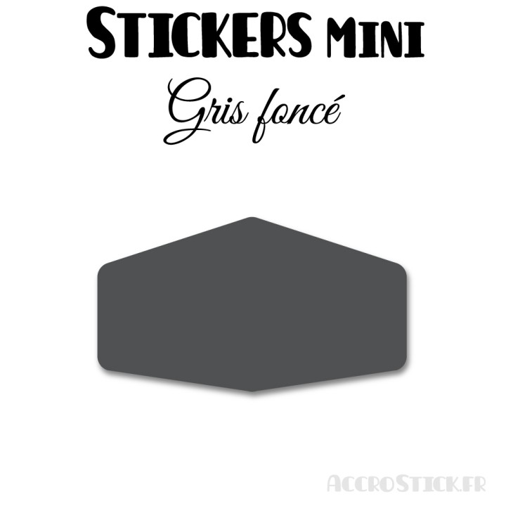 8 Etiquettes 8 cm - Stickers étiquettes gommettes
