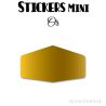 8 Etiquettes 8 cm - Stickers étiquettes gommettes