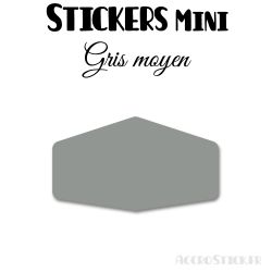 8 Etiquettes 9 cm - Stickers étiquettes gommettes
