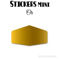 8 Etiquettes 9 cm - Stickers étiquettes gommettes