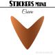64 Flèches 3 cm - Stickers mini gommettes
