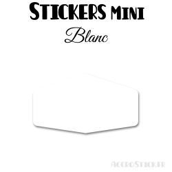 8 Etiquettes 10 cm - Stickers étiquettes gommettes