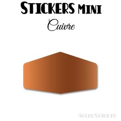 8 Etiquettes 10 cm - Stickers étiquettes gommettes