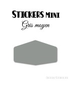 8 Etiquettes 10 cm - Stickers étiquettes gommettes