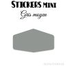 8 Etiquettes 10 cm - Stickers étiquettes gommettes