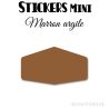 8 Etiquettes 10 cm - Stickers étiquettes gommettes