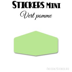8 Etiquettes 10 cm - Stickers étiquettes gommettes