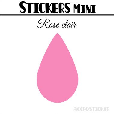 24 Gouttes d'eau 3.5 cm - Stickers mini gommettes