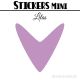 64 Flèches 3 cm - Stickers mini gommettes