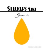 8 Gouttes d'eau 5 cm - Stickers mini gommettes