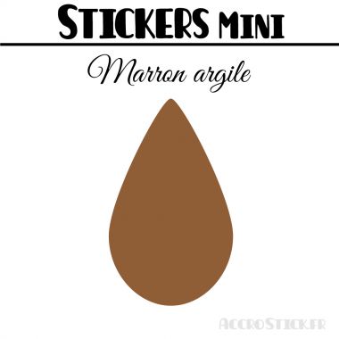 8 Gouttes d'eau 5 cm - Stickers mini gommettes