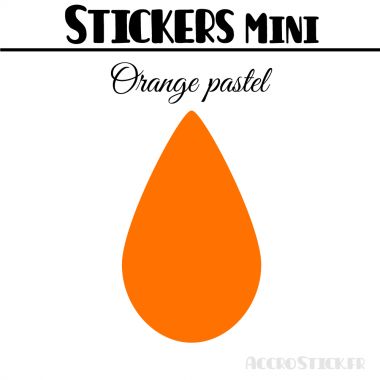 8 Gouttes d'eau 5 cm - Stickers mini gommettes