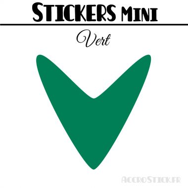 64 Flèches 3 cm - Stickers mini gommettes