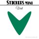 64 Flèches 3 cm - Stickers mini gommettes