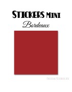 48 Carrés 3.2 cm - Stickers mini gommettes
