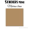 48 Carrés 3.2 cm - Stickers mini gommettes
