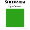 48 Carrés 3.2 cm - Stickers mini gommettes