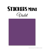 48 Carrés 3.2 cm - Stickers mini gommettes