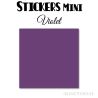48 Carrés 3.2 cm - Stickers mini gommettes