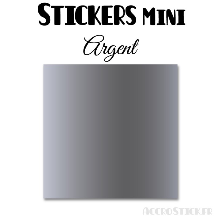 16 Carrés 4 cm - Stickers mini gommettes