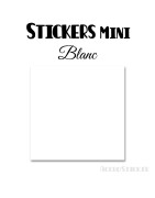 16 Carrés 4 cm - Stickers mini gommettes