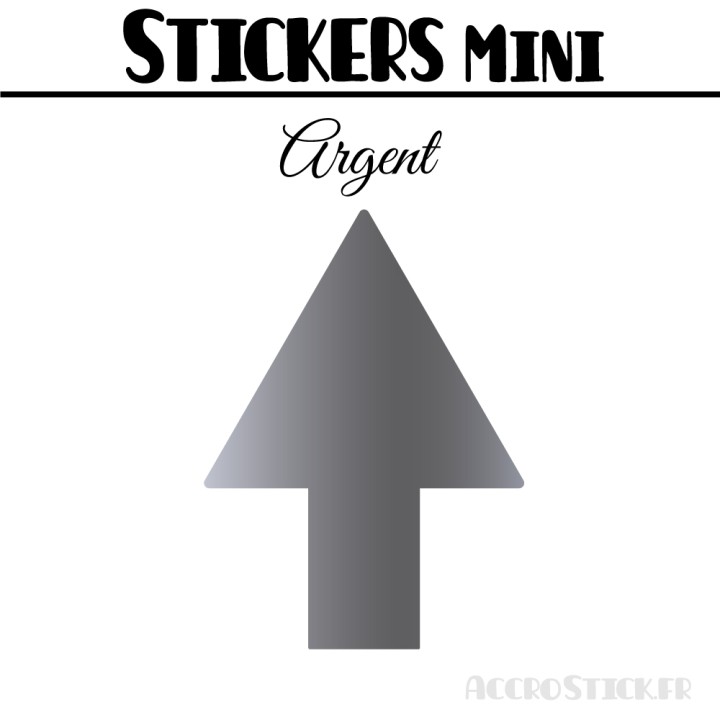 624 Flèches 0,8 cm - Stickers mini gommettes