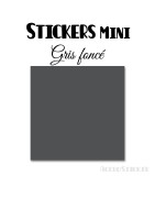 16 Carrés 4 cm - Stickers mini gommettes