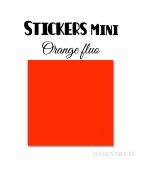 16 Carrés 4 cm - Stickers mini gommettes
