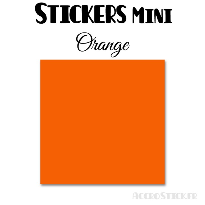 16 Carrés 4 cm - Stickers mini gommettes