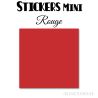 16 Carrés 4 cm - Stickers mini gommettes