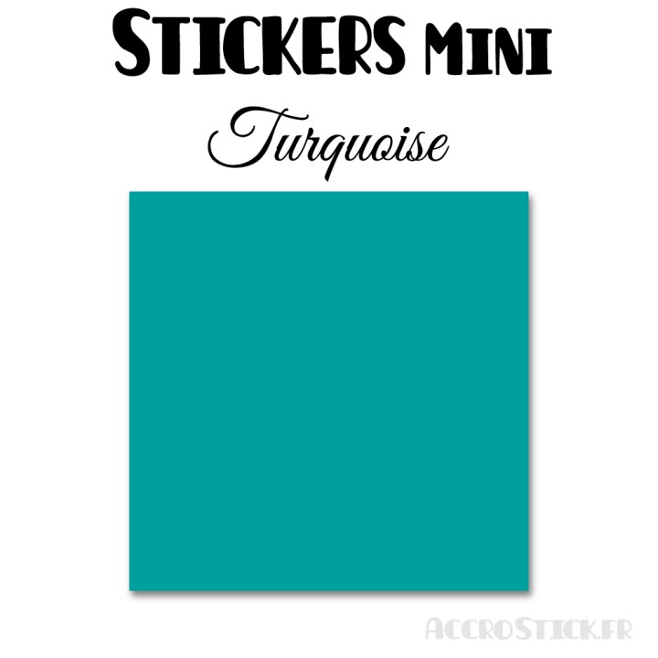 16 Carrés 4 cm - Stickers mini gommettes
